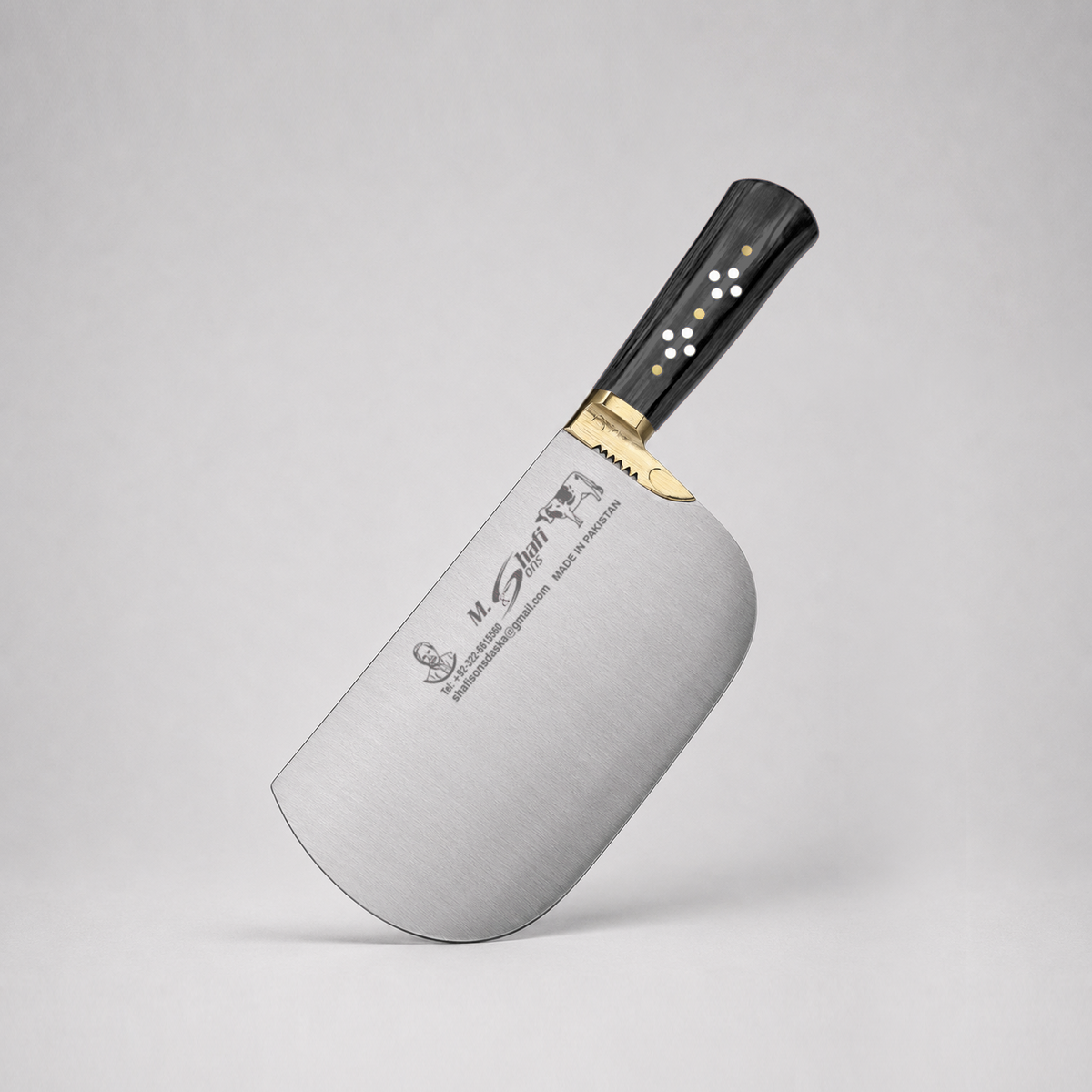 PK-BS™ Heavy Duty Meat Cleaver – Black Handle