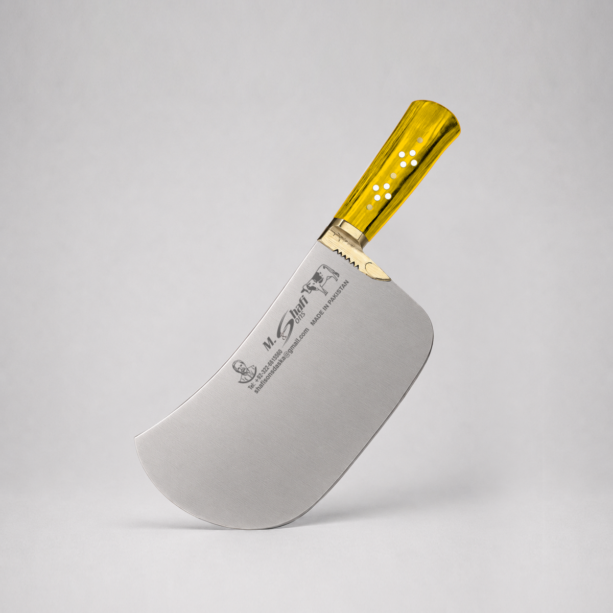 PK-MS™ Heavy Duty Meat Cleaver – Yellow Handle