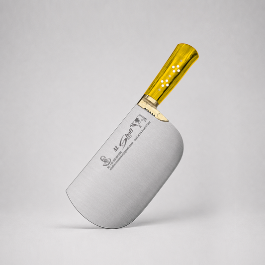PK-BS™ Heavy Duty Meat Cleaver – Yellow Handle